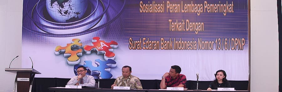 Sosialisasi Peran Lembaga Pemeringkat Terkait dengan Surat Edaran Bank Indonesia