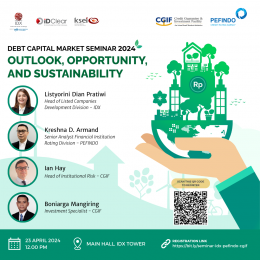 Upcoming Event: Debt Capital Market Seminar 2024: Outlook, Opportunity, and Sustainability