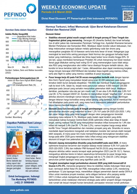 Minggu Pertama Maret 2026